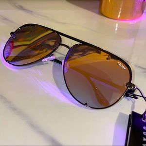 Quay High Key Aviator sunglasses